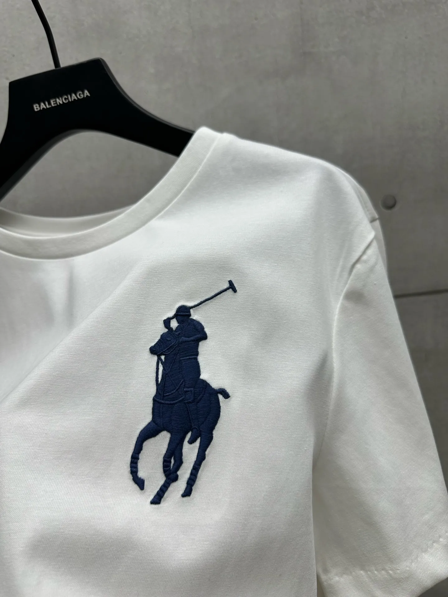 P150 #011 Ralph lauren Ralph Lauren series uses 260G high-definition fabrics, Behringer 1000-needle embroidery restores ZP, complete three-label accessories, color: white, black, size: S M L XL
